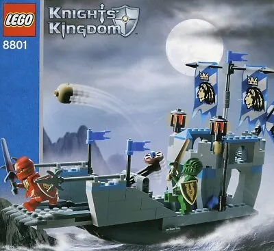 Buy LEGO® Knights' Kingdom II: Knights' Attack Barge (2005) Retired Sealed Set - New • 71£
