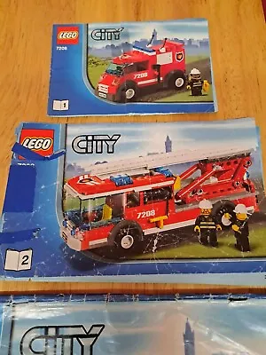 Buy LEGO CITY: Fire Station (7208) 99% W/minfigs & Instructions/accessories  • 35£