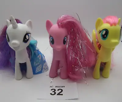 Buy My Little Pony G4 Tinsel Hair Pinkie Pie + 2 Land And Sea Ponies...8cm Ponies • 10.40£