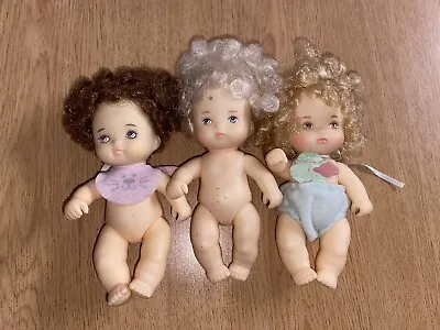 Buy Hasbro LOVE A BYE Baby Dolls Vintage 1980s Set Of 3 • 19£