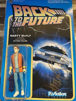 Buy Signed By Michael J Fox Back To The Future Marty McFly ReAction At LFCC • 225£