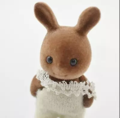 Buy Sylvanian Families Wildwood Rabbit Baby Vintage Original Figure Clothed    #112 • 12£