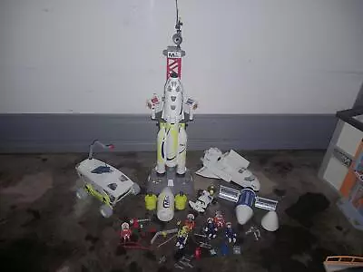 Buy Playmobil 9488 9489 Mars Mission Rocket / Buggy / Shuttle Bundle Used • 39.95£