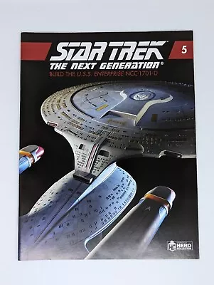 Buy Fanhome Eaglemoss Build The Star Trek Uss Enterprise Ncc-1701 D Magazine 5 • 10£