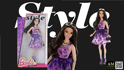 Buy Barbie Style - Raquel Glitter & Glamour Party Fashion Dreamhouse 2013 - Nrfb • 73.43£