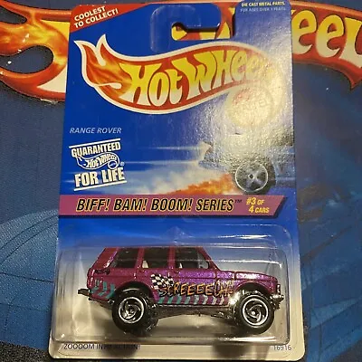 Buy Hot Wheels Range Rover - 1997 Biff Bam Boom - Excellent - BOXED Shipping • 14.95£