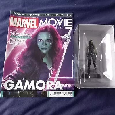 Buy Marvel Movie Collection, Gamora #114, Figurine And Magazine, Eaglemoss • 12£