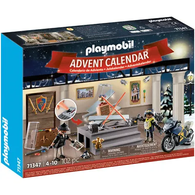 Buy Playmobil Advent Calendar Police Museum Theft NEW 2023 • 17.61£