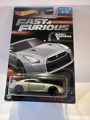 Buy Hot Wheels Fast And Furious, Fast And Furious 6, Nissan GTR 2009 • 10£