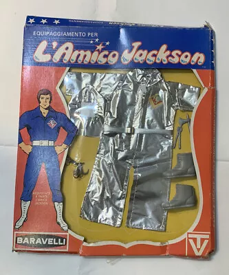 Buy Vintage MEGO ACTION JACKSON SPACE RESCUE SQUAD OUTFIT Action Figure MIB 1974 • 33.14£