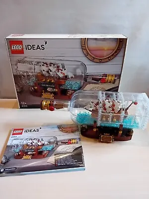 Buy LEGO Ideas: Ship In A Bottle (21313) Great Used Condition.  • 11.50£