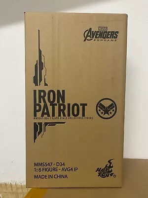 Buy Hot Toys Iron Patriot MMS547D34 Avengers: Endgame 1/6 Figure New In Box Iron Man • 328.88£