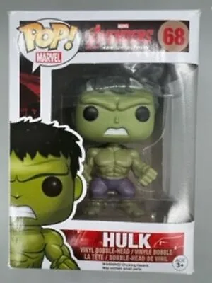 Buy Funko POP #68 Hulk - Marvel Avengers Age Of Ultron - Damaged Box With Protector • 13.99£