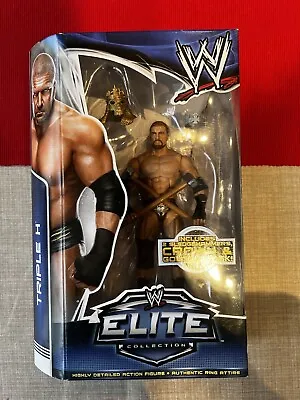 Buy WWE Triple H Wrestling Figure-Elite Series 28-Mattel • 29.99£
