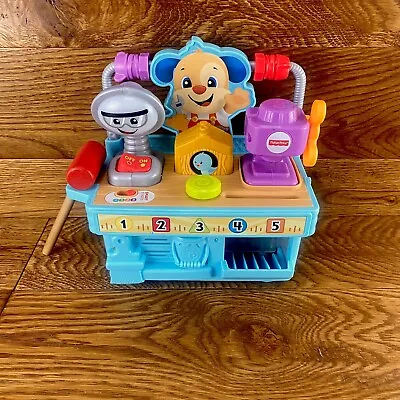 Buy Fisher Price Laugh And Learn Busy Learning Tool Bench Toy Smart Stages Vgc Kids • 12.99£