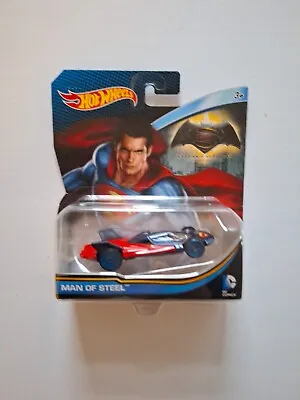 Buy Hot Wheels DC Comics Superman Man Of Steel 1:64 Character Vehicle New & Sealed  • 8.99£