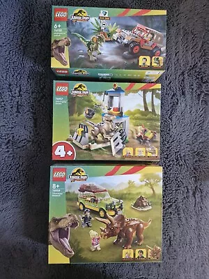 Buy LEGO Jurassic Park Sets 76957, 76958 And 76959 Brand New & Sealed! • 84.99£