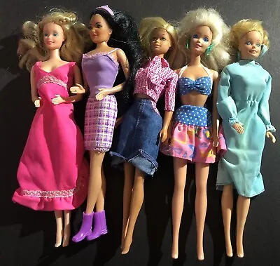 Buy 5 Vintage Barbie Dolls All 1966 Original Clothes Philippines Korea Malaysia • 179.83£