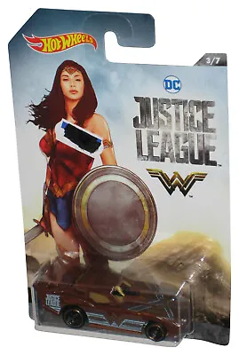 Buy DC Justice League Hot Wheels (2017) Wonder Woman Maximum Leeway Brown Toy Car 3 • 17.93£