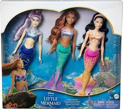 Buy Disney Arielle - 3-doll Set Featuring Karina, Mala, And Ariel • 29.99£