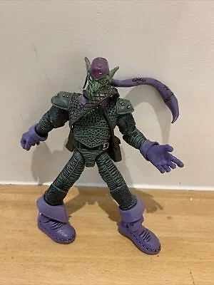Buy 2003 Marvel Spider-Man The Green Goblin Figure Toy Biz Vintage With Bags • 10£