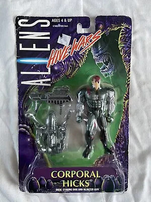 Buy Aliens - Kenner Action Figure - Corporal Hicks - Hive Wars Carded 1998 • 25£