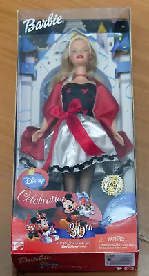 Buy 2001 Barbie Collector Barbie Doll Disney Celebration 30th Anniversary Mattel • 67.88£