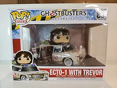 Buy Funko POP Ride Super Deluxe Movies: Ghostbusters Afterlife - Ecto 1 With Trevor • 20£