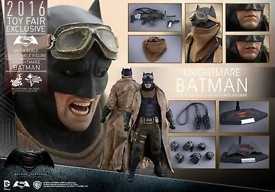 Buy Hot Toys Batman Vs Superman Knightmare Batman 1/6 Figure Exclusive MMS372  • 349.99£