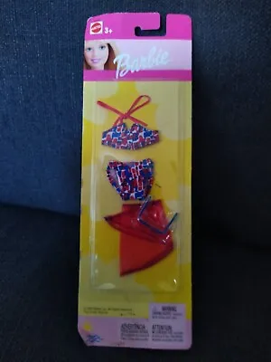 Buy Barbie Sun & Sea Fashions Pack Beach Wear Red And Blue  New Sealed Mattel -RARE • 20£