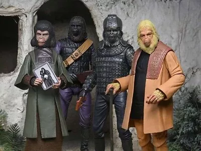 Buy PRESALE COUPON - €149.00 Neca PLANET OF THE APES Legacy ACTION FIGURE X4 SET • 16.01£