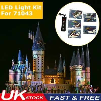 Buy LED Lighting Kit Light Set For LEGO 71043 Harry Potter Hogwart's Cast Model • 19.79£