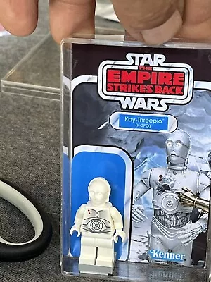 Buy Lego Star Wars Rare K-3PO DROID Minifigure Display Set W/ Custom Cardback & Case • 23.67£