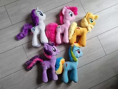 Buy My Little Pony Soft Plush Toy Bundle X5 Ponies 30cm Tall • 20£