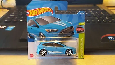 Buy 2022 Hot Wheels - Ford Focus Rs   Blue     Short Card 1/64 Aprox*new* • 11.39£