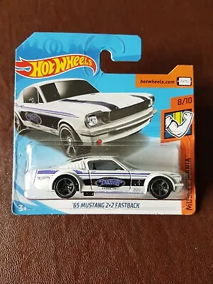 Buy HOT WHEELS 72/250 - 2019 Muscle Mania 8/10  - '65 Mustang 2+2 Fastback - Carded • 7.99£