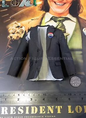 Buy Hot Toys Loki Suit Jacket Weathered President TMS066 Marvel 1/6 Scale Fig Part • 32.95£