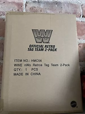 Buy WWE Retro NWO Figures Hollywood Hogan Syxx Kevin Nash Scott Hall WWF Mattel • 67.95£