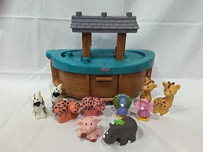 Buy Fisher Price Little People Noah's Ark Player With 10 Animal Figures • 16.99£