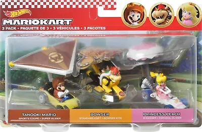 Buy Hot Wheels Super Mario Character Car 3-Pack Collection • 26.51£
