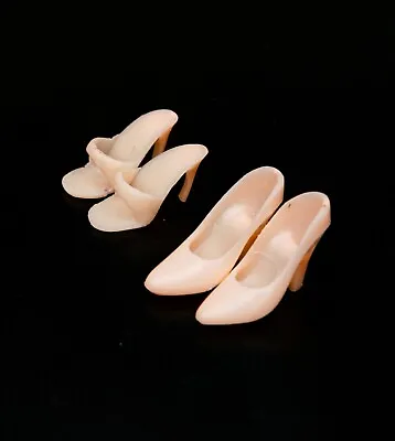 Buy Barbie Shoes - Barbie Peaches And Cream - Barbie Shoes - Lot - Open Toe Pump • 8.21£