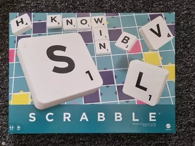 Buy Mattel Scrabble Original Classic Board Tile Game - Y9592 • 9.99£