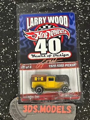 Buy PREMIUM Hot Wheels LARRY WOOD Series Limited Edition 1929 FORD PICKUP • 29.95£