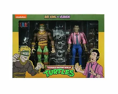 Buy NECA Teenage Mutant Ninja Turtles Rat King And Vernon 2 Pack  • 59.95£