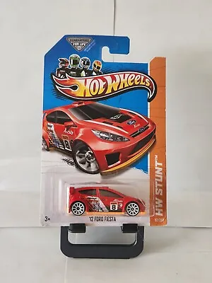 Buy Hot Wheels Treasure Hunts '12 Ford Fiesta HW Stunt #92/250 K15 • 5.30£