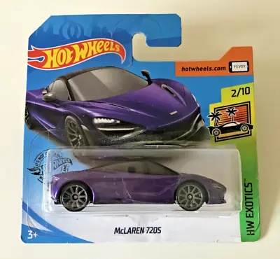 Buy Hot Wheels McLaren 720S HW Exotics Midnight Purple • 14.99£