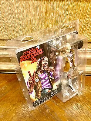 Buy Neca The Texas Chainsaw Massacre Part 2 Chop Top Action Figure Purple New Rare • 199£