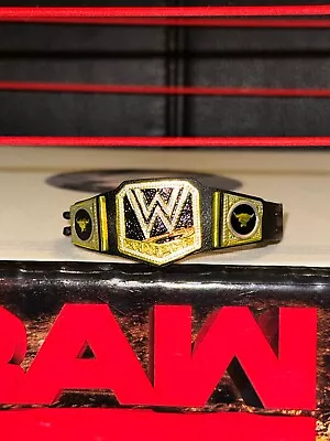 Buy WWE Championship Belt Wrestling Figure Accessory The Rock Elite COMBINED P&P • 7.98£