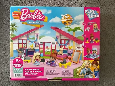 Buy BRAND NEW Barbie Mega Malibu House Building Set BNIB • 14.95£