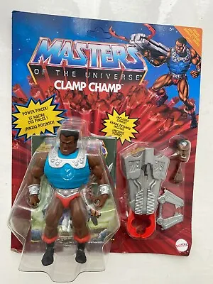 Buy Bnib Mattel He-man Motu Master Of The Universe Origins Clamp Champ Action Figure • 29.99£